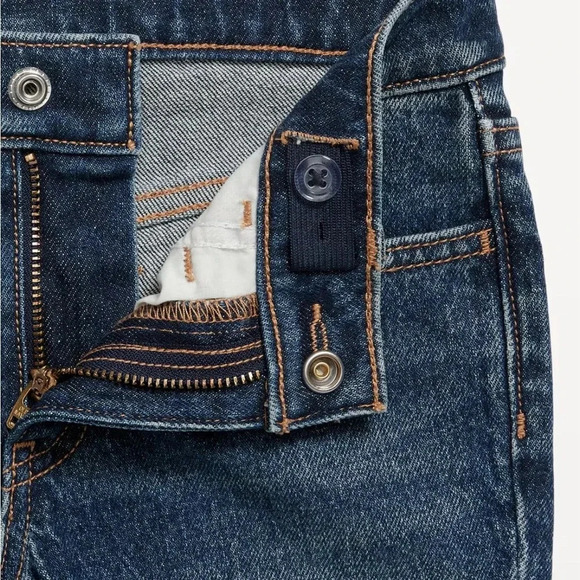 NWT Old Navy girls boot cut jeans SZ 12 Plus Dark wash - Picture 6 of 6